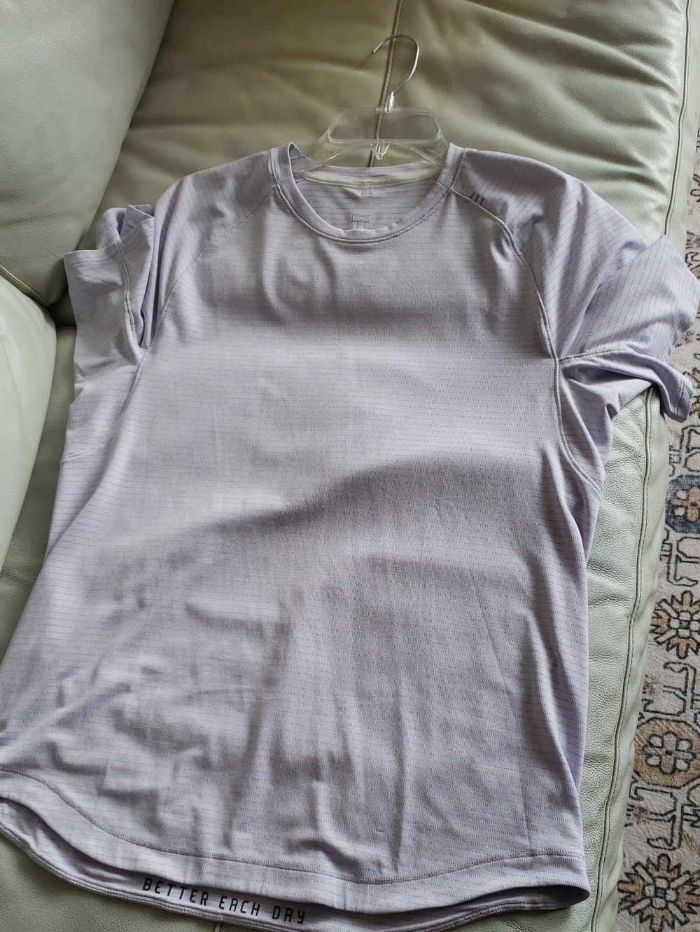 lululemon athletica Men's Crew Tee in Soft Lavender